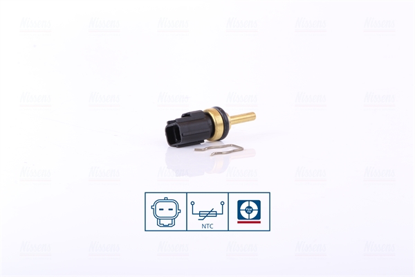 Sensore, Temperatura refrigerante - 207020 NISSENS