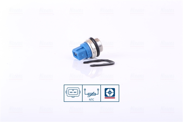 Sensore, Temperatura refrigerante - 207024 NISSENS