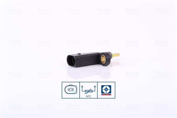 Sensore, Temperatura refrigerante - 207030 NISSENS