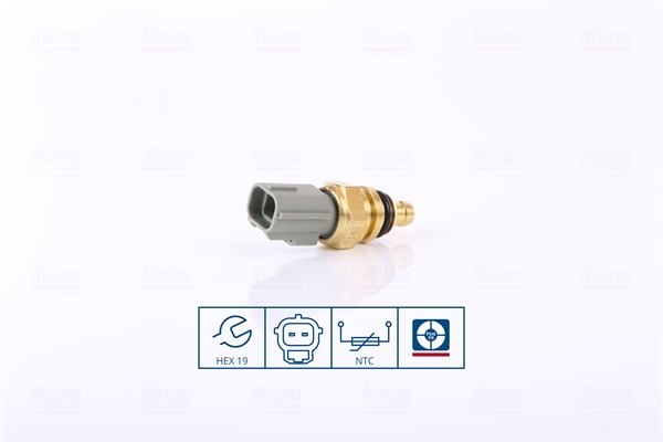 Sensor, coolant temperature - 207048 NISSENS