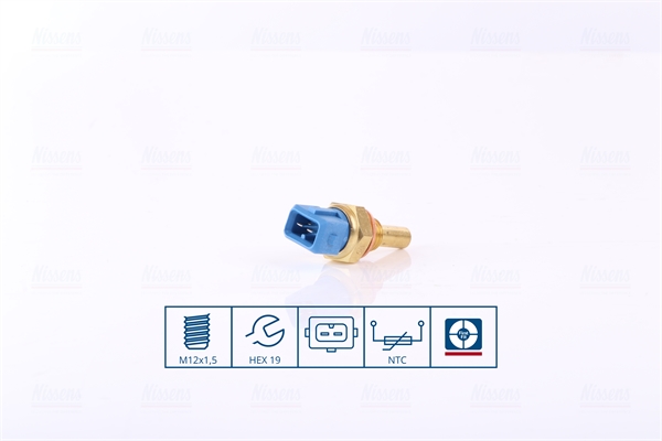 Sensor, coolant temperature - 207076 NISSENS