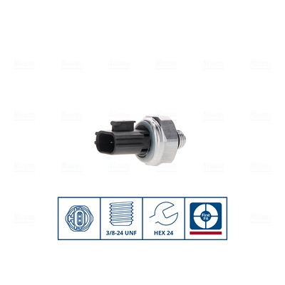 Interruttore a pressione, Climatizzatore - 301007 NISSENS