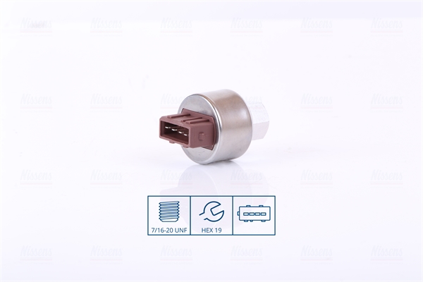 Pressure Switch, air conditioning - 301008 NISSENS
