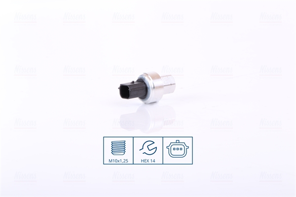 Pressure Switch, air conditioning - 301057 NISSENS