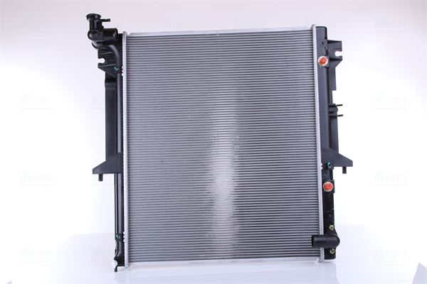 Radiatore, Raffreddamento motore - 62896 NISSENS