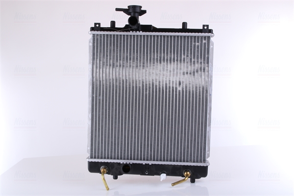 Radiatore, Raffreddamento motore - 641763 NISSENS