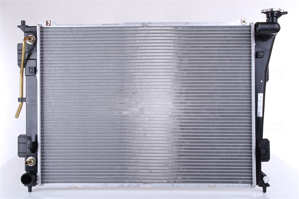 Radiator, engine cooling - 675012 NISSENS