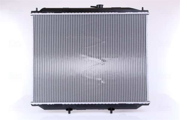 Radiator, engine cooling - 68707A NISSENS