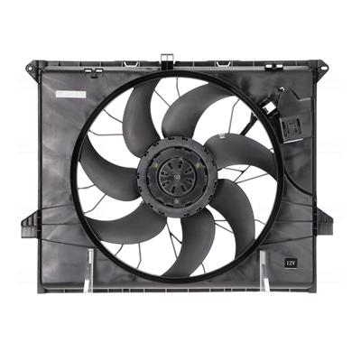 Fan, radiator - 85739 NISSENS