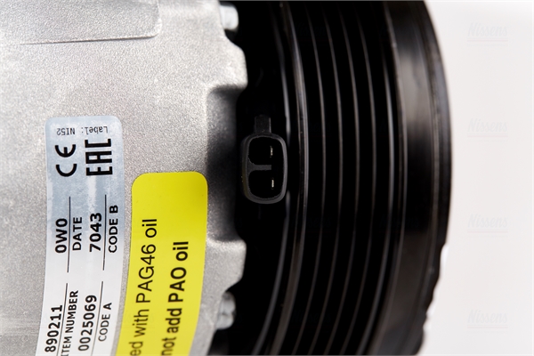 Compressor, air conditioning - 890211 NISSENS