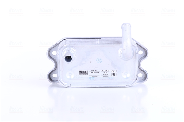 Oil Cooler, engine oil - 90580 NISSENS