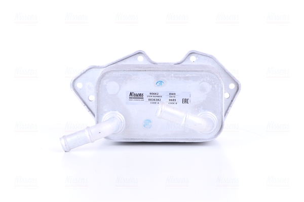 Oil Cooler, engine oil - 90662 NISSENS