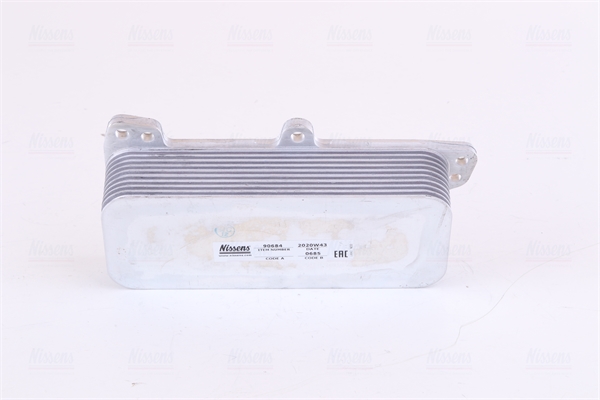 Oil Cooler, engine oil - 90684 NISSENS