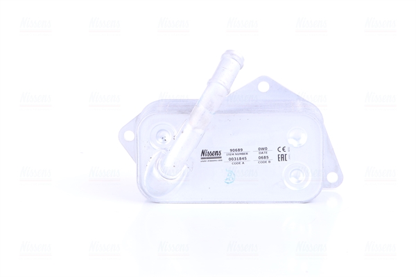 Radiatore olio, Olio motore - 90689 NISSENS