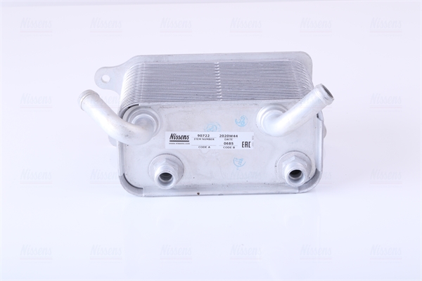 Radiatore olio, Cambio automatico - 90722 NISSENS
