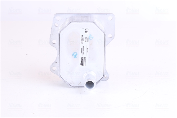 Oil Cooler, engine oil - 90723 NISSENS