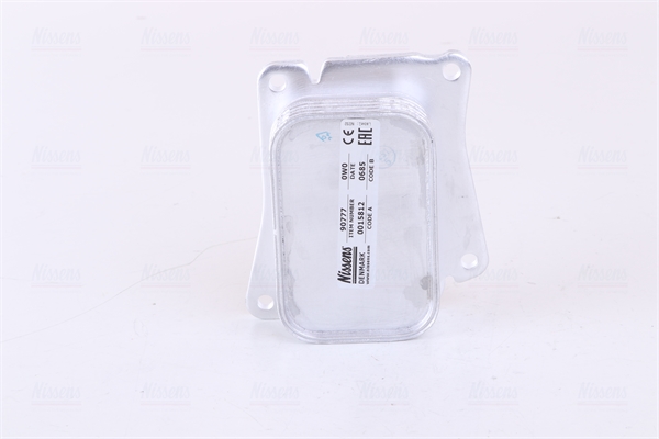 Oil Cooler, engine oil - 90777 NISSENS