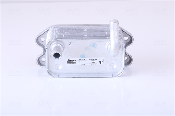 Oil Cooler, engine oil - 90779 NISSENS