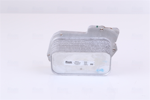 Oil Cooler, engine oil - 90811 NISSENS
