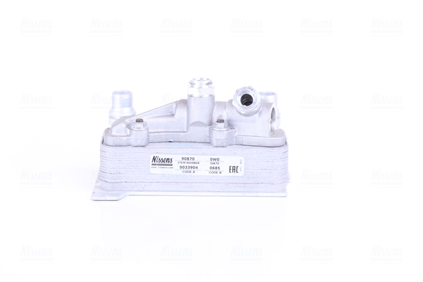 Oil Cooler, automatic transmission - 90870 NISSENS