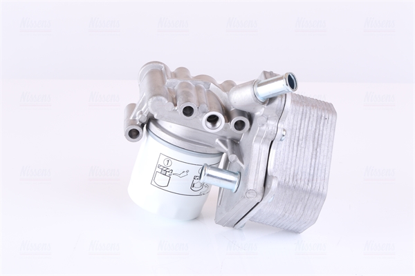 Oil Cooler, engine oil - 90893 NISSENS