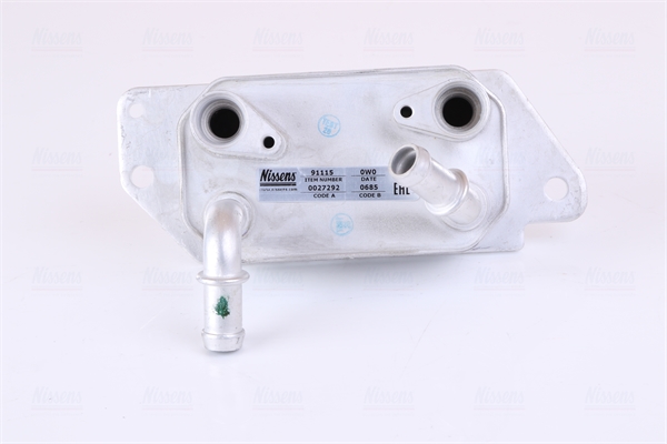 Radiatore olio, Cambio automatico - 91115 NISSENS