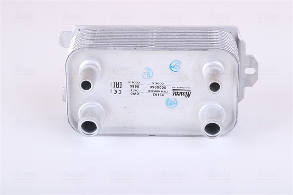 Radiatore olio, Cambio automatico - 91162 NISSENS