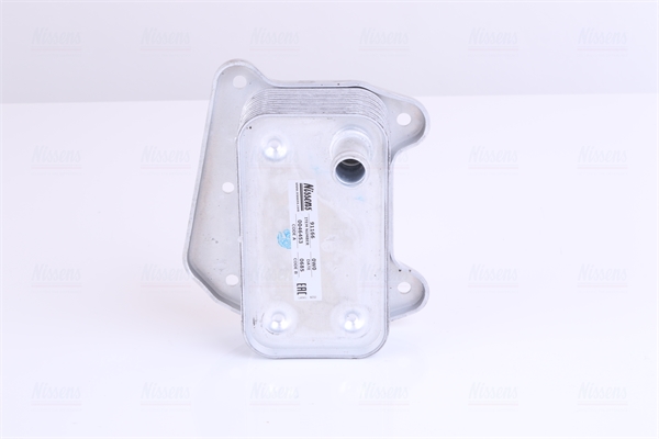 Oil Cooler, engine oil - 91166 NISSENS