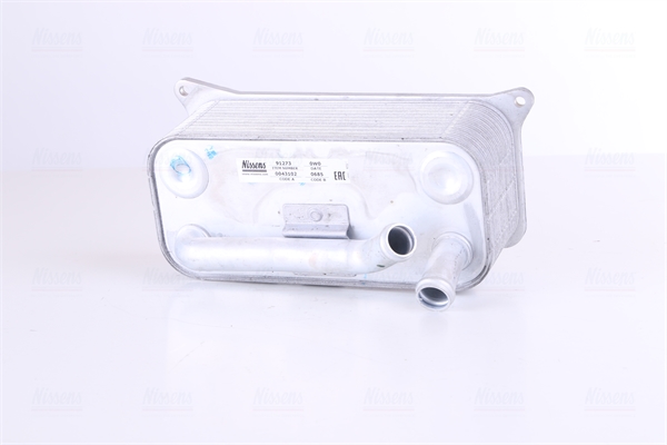 Oil Cooler, engine oil - 91273 NISSENS