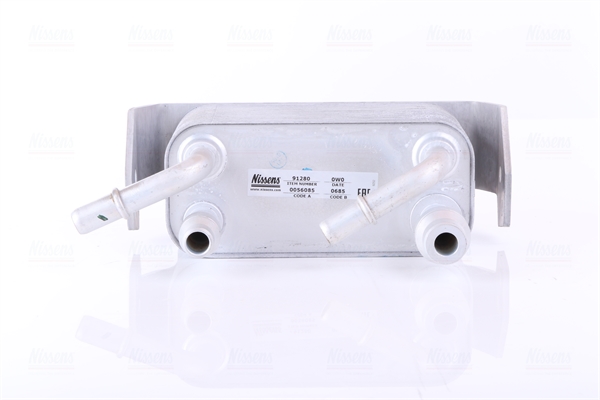 Radiatore olio, Cambio automatico - 91280 NISSENS
