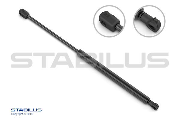 Ammortizatore pneumatico, Cofano bagagli /vano carico - 1492RV STABILUS