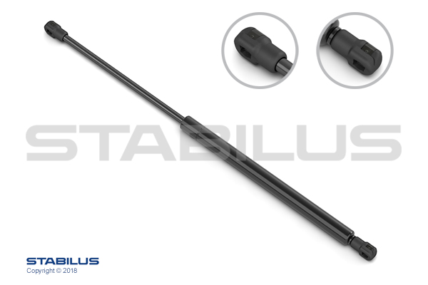 Ammortizzatore pneumatico, Capote - 459851 STABILUS