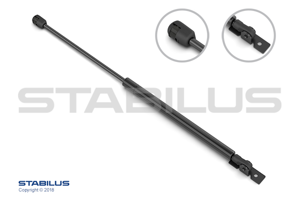 Gas Spring, bonnet - 1347PO STABILUS