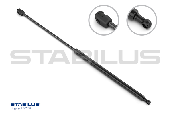 Ammortizatore pneumatico, Cofano bagagli /vano carico - 1408BB STABILUS