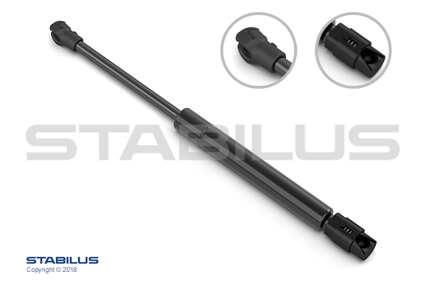 Gas Spring, tray (boot/cargo bay) - 233051 STABILUS