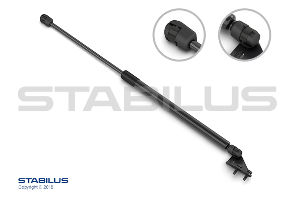 dujinė spyruoklė, bagažinė - 3379XT STABILUS