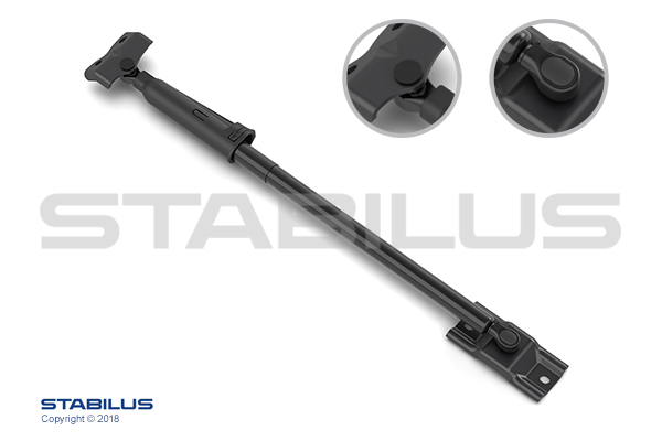 Ammortizatore pneumatico, Cofano bagagli /vano carico - 580067 STABILUS