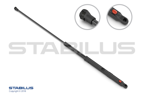 Gas Spring, bonnet - 610886 STABILUS