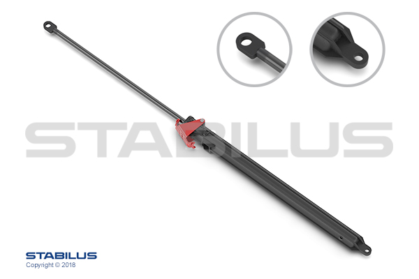 dujinė spyruoklė, gaubtas - 6512AJ STABILUS