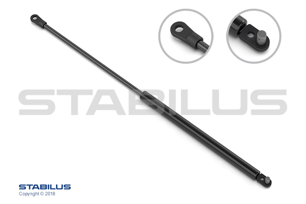 dujinė spyruoklė, bagažinė - 7303DE STABILUS