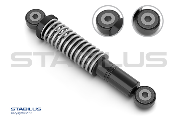 Schwingungsdämpfer, Keilrippenriemen - 763462 STABILUS
