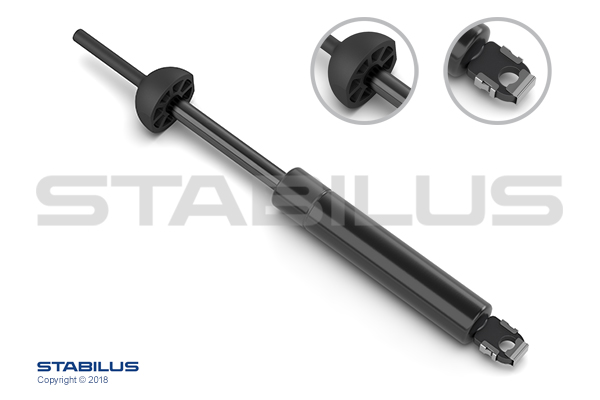 Ammortizzatore pneumatico, Cofano motore - 541381 STABILUS