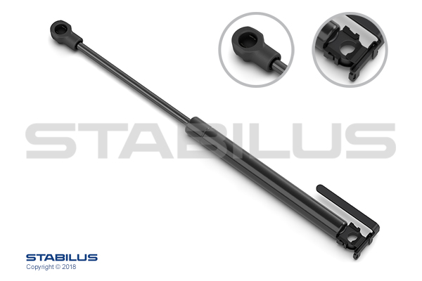 Gasfeder, Verdeck - 8056LV STABILUS