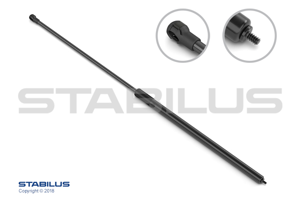 Ammortizatore pneumatico, Cofano bagagli /vano carico - 810484 STABILUS
