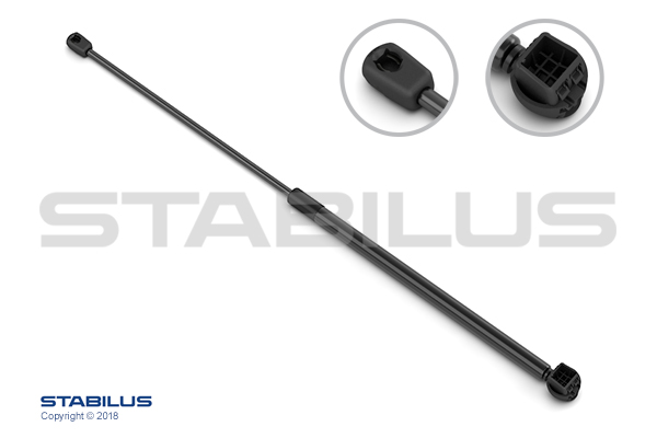 Ammortizzatore pneumatico, Cofano motore - 874029 STABILUS