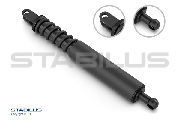 dujinė spyruoklė, bagažinė - 8889KR STABILUS