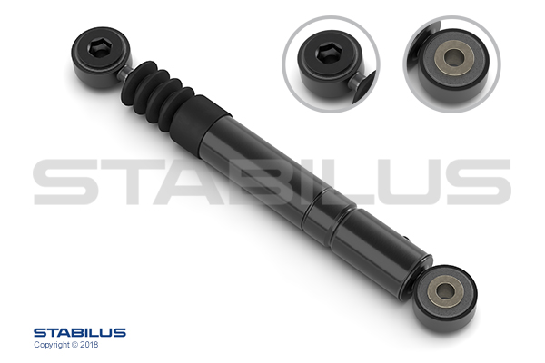vibracijos slopintuvas, V formos rumbuotas diržas - 8982CX STABILUS