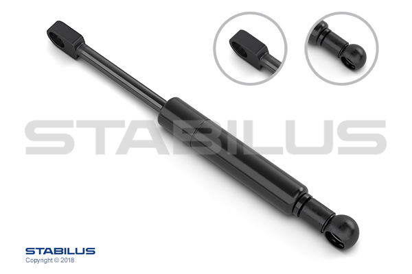 Gas Spring, convertible top - 9844NT STABILUS