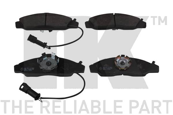 Brake Pad Set, disc brake - 225701 NK