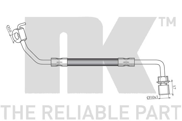 Bremsschlauch - 852575 NK